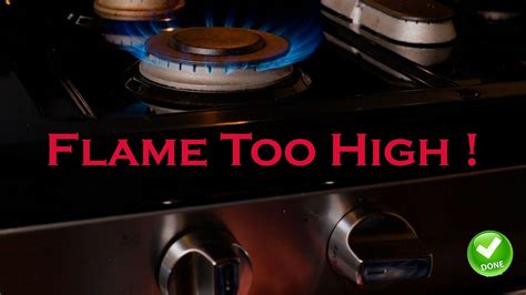 ge gas stove regulator adjustment